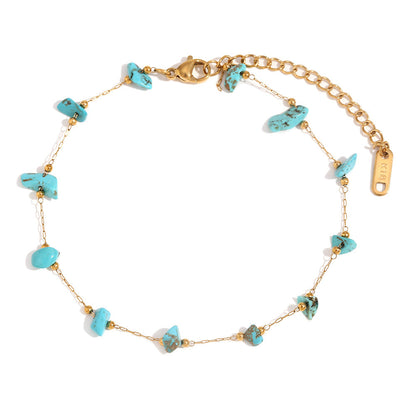 Women Minimalist Geometric Anklets