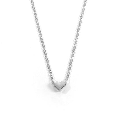 Copper Heart Shape Pendant Necklace