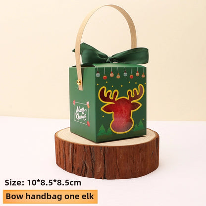 New Year Christmas Eve Apple Large Packaging Box Gift Box Packaging Box Portable Candy Gift Box Gift Box