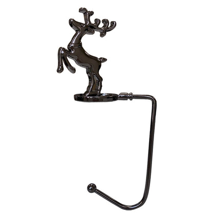 Christmas Fireplace Hook Metal Bag Hook Snowflake Christmas Stocking Hook In Stock