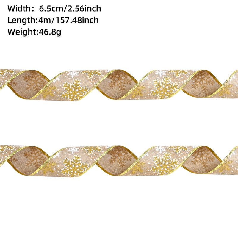 Christmas Casual Style Christmas Tree Doll Snowflake Party Festival Gift Wrapping Supplies Gift Wrapping Supplies Party Supplies