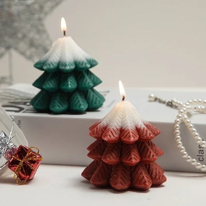 Christmas Cute Christmas Tree Wax Candle Home Fragrance