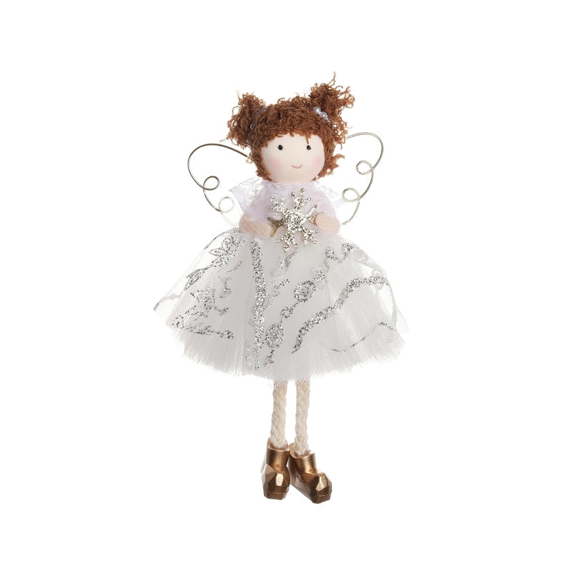 Christmas Cartoon Style Angel Cloth Holiday Daily Hanging Ornaments Decorations Hanging Ornaments