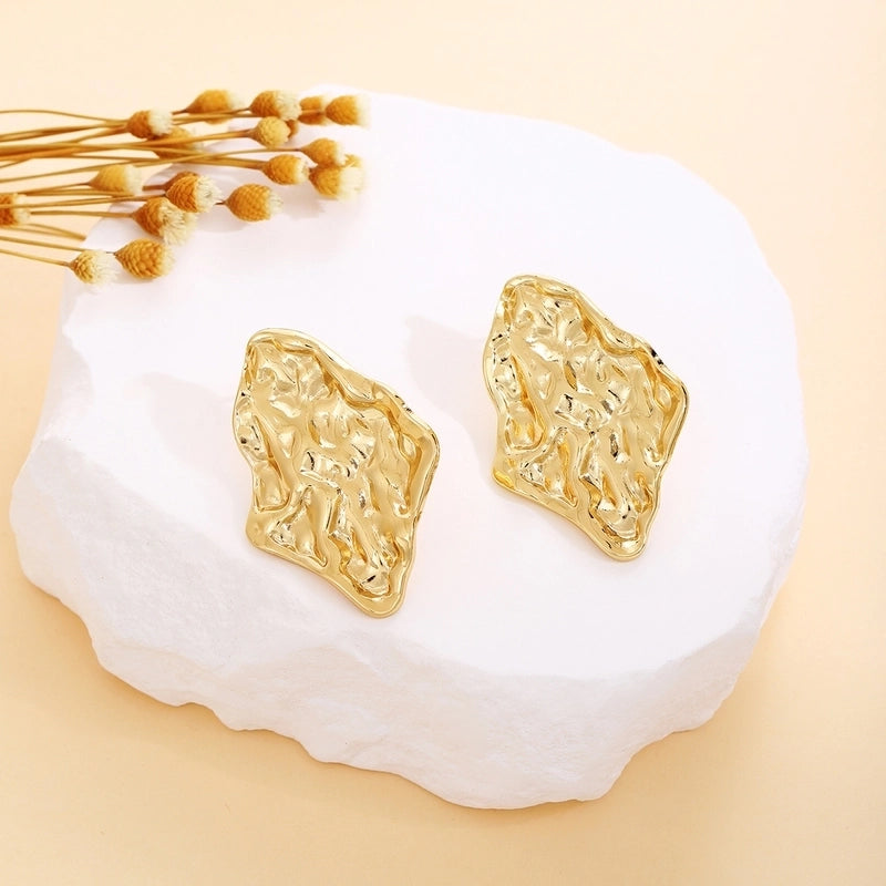 1 Pair Elegant Minimalist Geometric 304 Stainless Steel Stainless Steel Earrings