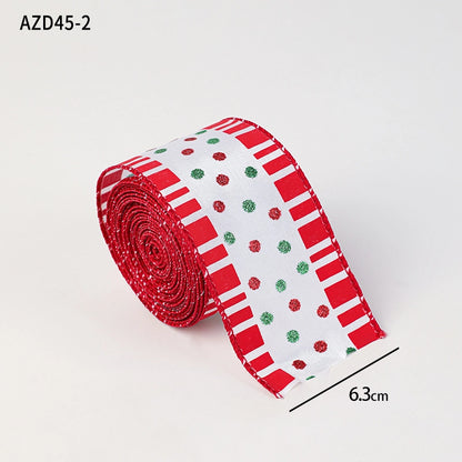 Christmas Cartoon Style Cute Gingerbread Letter Holiday Banquet Colored Ribbons Party Accessories