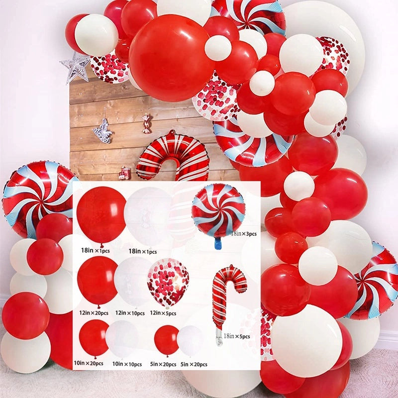 Christmas Casual Christmas Tree Star Emulsion Party Balloon Balloons