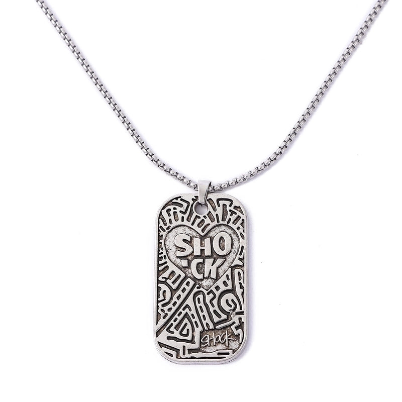 Hip-Hop Animal Skull Stainless Steel Alloy Plating Pendant Necklace