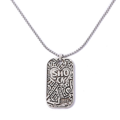 Hip-Hop Animal Skull Stainless Steel Alloy Plating Pendant Necklace