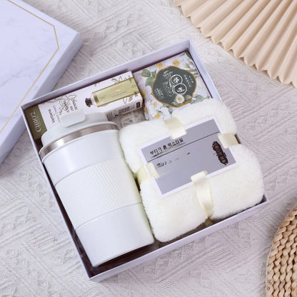 Business Gift Set Women's Day Gift Employee Activity Insulated Cup Umbrella Suitable For Clients