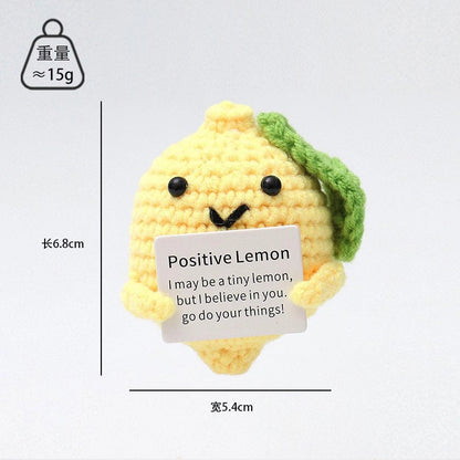 Cartoon Style Cute Animal Fruit Yarn Artificial Decorations