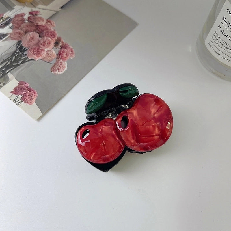 Women's Hip-Hop Retro Funny Halloween Pattern Pumpkin Skull Acetic Acid Sheets Hair Claws