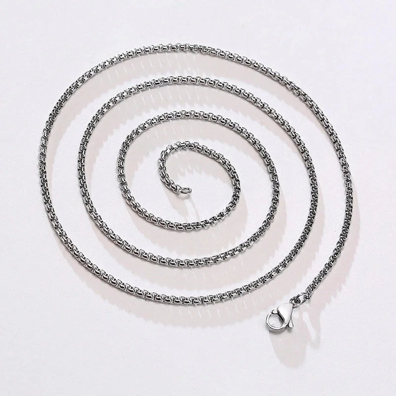 Modern Style Geometric 201 Stainless Steel Plating Stainless Steel Necklaces