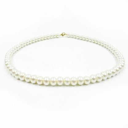 Fashion Geometric Imitation Pearl Women's Necklace
