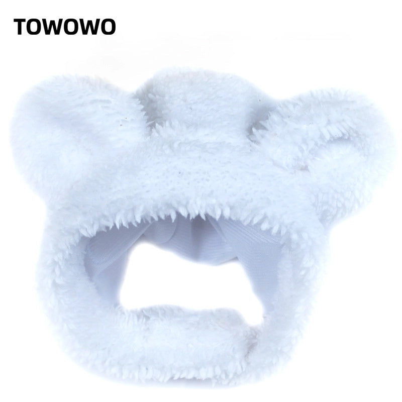 New Year Pet Christmas Hat Cat Cute Head Clothing Products Transformation Panda Small Dog Cat Toy Headgear