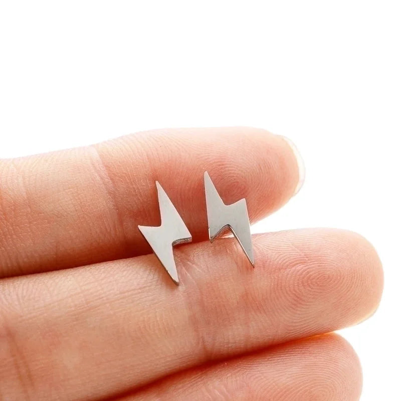 1 Pair Sweet Minimalist Artistic Animal Irregular Polishing Plating 304 Stainless Steel 18K Gold Plated Ear Studs