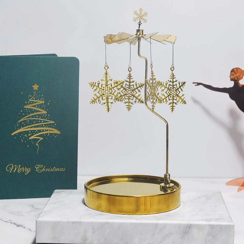 Novelty Solid Color Stainless Steel Metal Candlestick