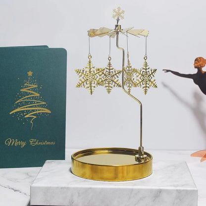 Novelty Solid Color Stainless Steel Metal Candlestick