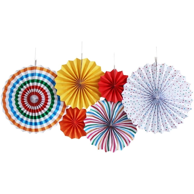 Flower Craft Paper Casual Daily Party Hanging Ornaments Party Supplies Decorations 1 Piece