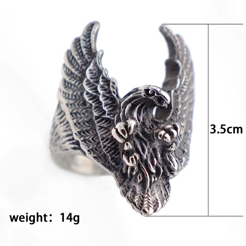 Vintage Style Punk Geometric Skull Stainless Steel Plating Halloween Men'S Rings