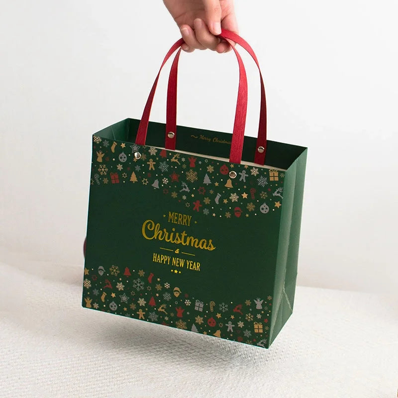 Christmas Casual Letter Party Gift Bags Gift Wrapping Supplies