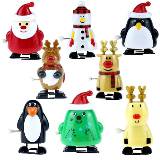 Christmas Santa Claus Snowman Plastic Toys
