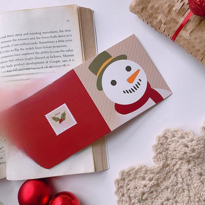 Christmas Christmas Tree Elk Christmas Festival Card