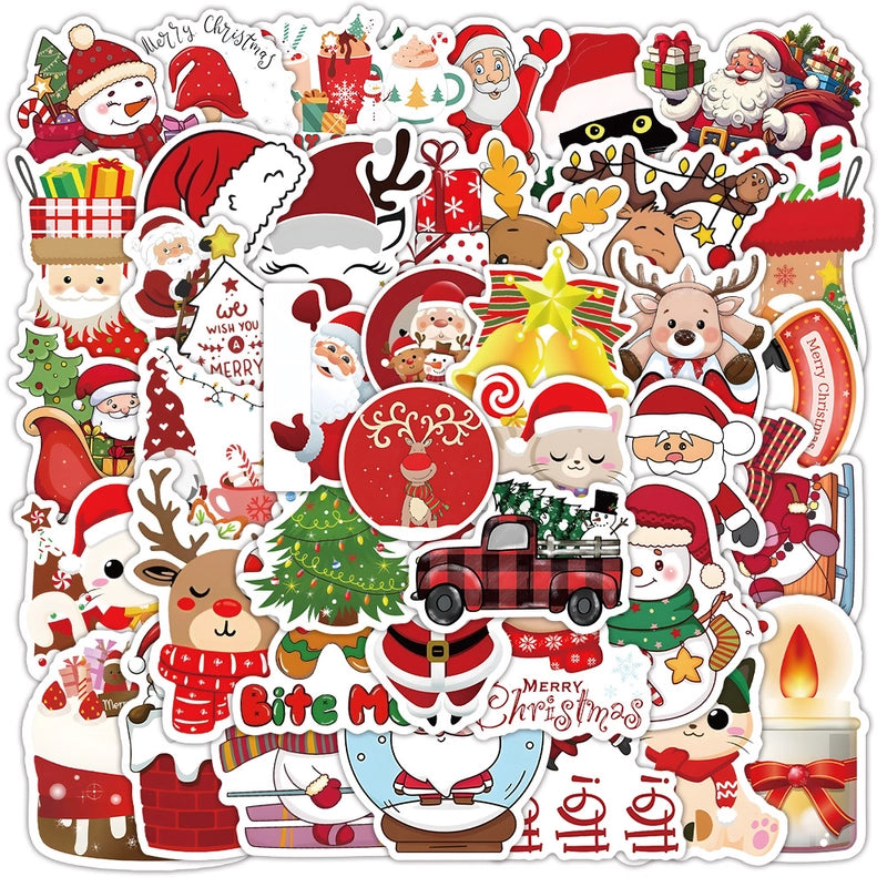 Christmas Cute Christmas Tree Santa Claus Snowman PVC Christmas School Party Accessories