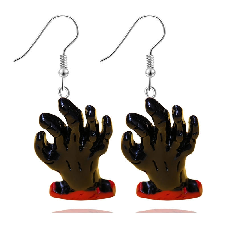 Halloween Cute Classic Style Pumpkin Hand Eye Resin Party Festival