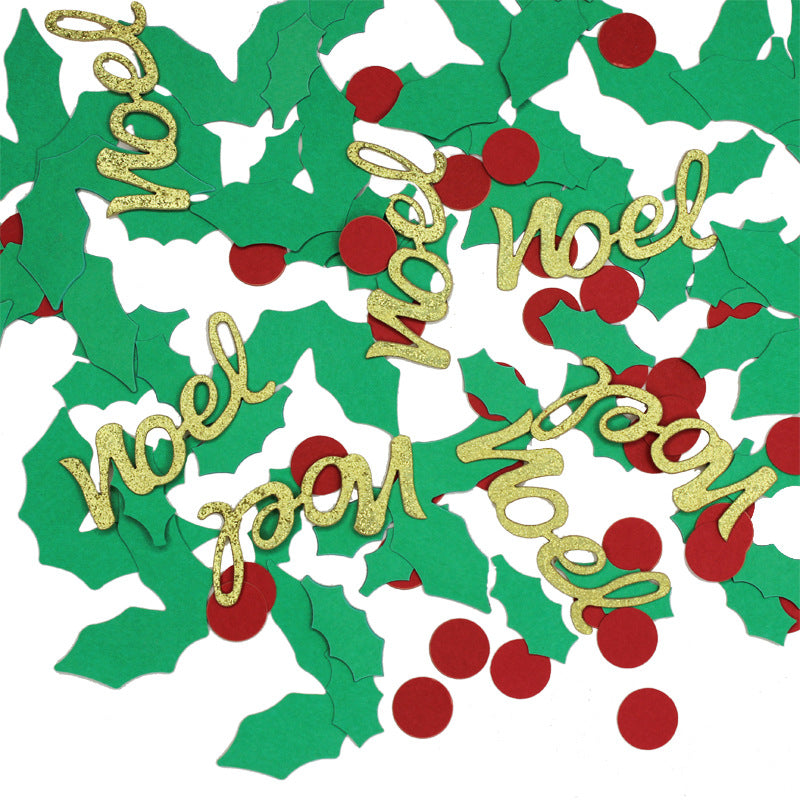 Christmas Table Confetti Reindeer Snowflake Pentagram Sprinkles Christmas Party Supplies Gifts Diy Accessories