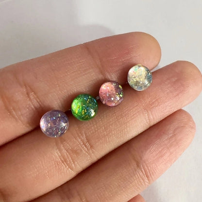 Minimalist Geometric Titanium Steel Plating Tongue Nail 1 Piece