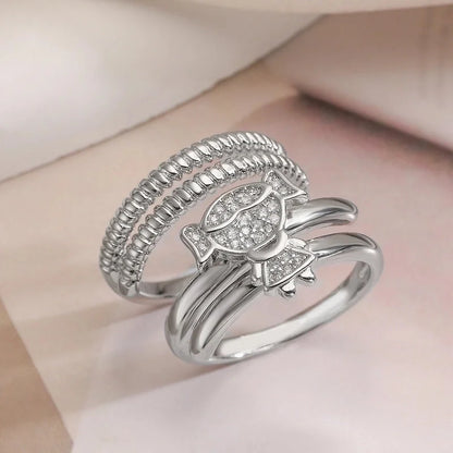 Copper Solid Color Open Rings