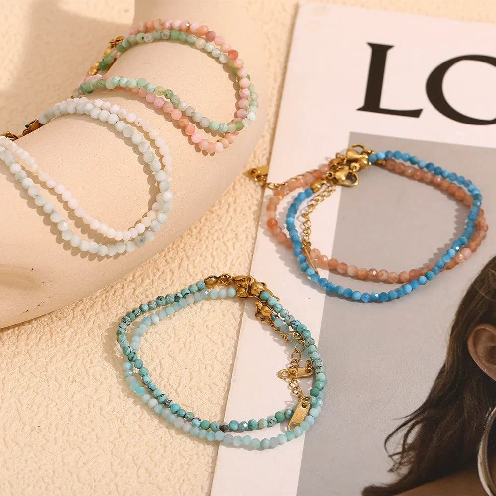 Women Minimalist Geometric Anklets