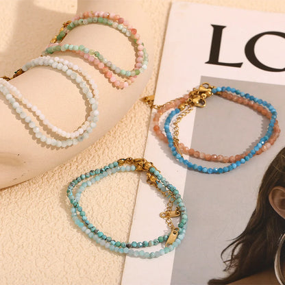 Women Minimalist Geometric Anklets