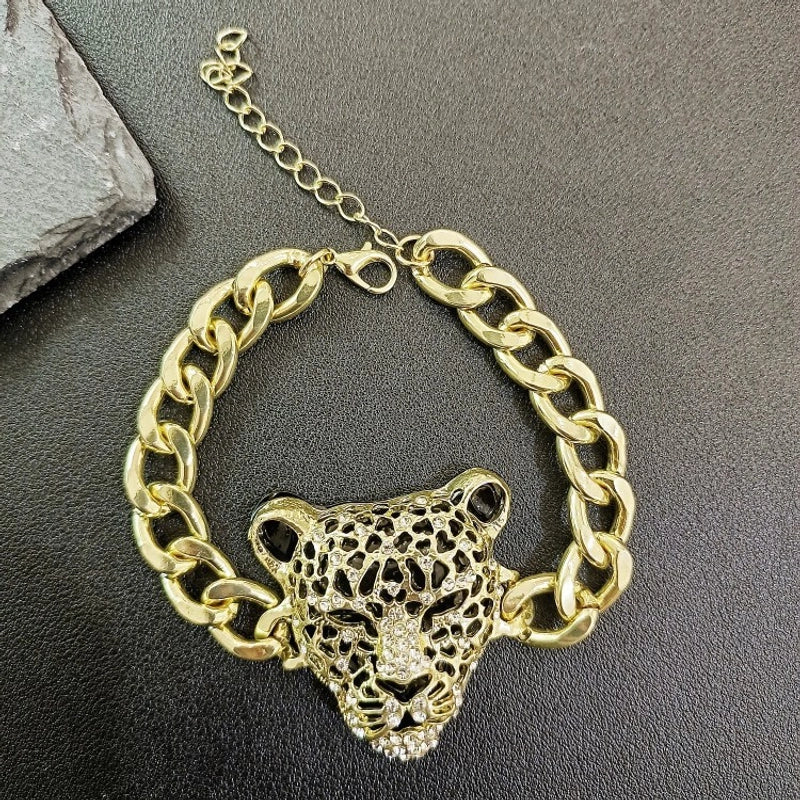 Minimalist Cool Style Spider Arylic Alloy Plating Halloween Men's Bracelets