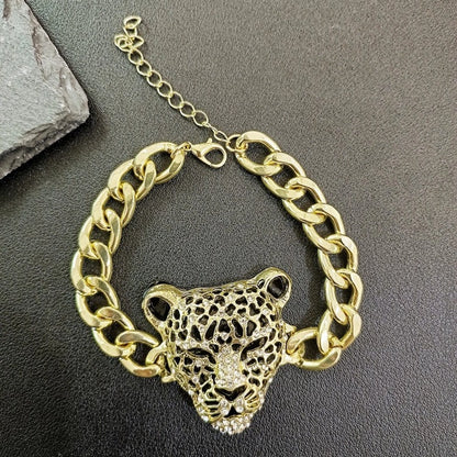 Minimalist Cool Style Spider Arylic Alloy Plating Halloween Men's Bracelets