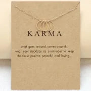 Minimalist Commute Circle Copper Plating Necklace