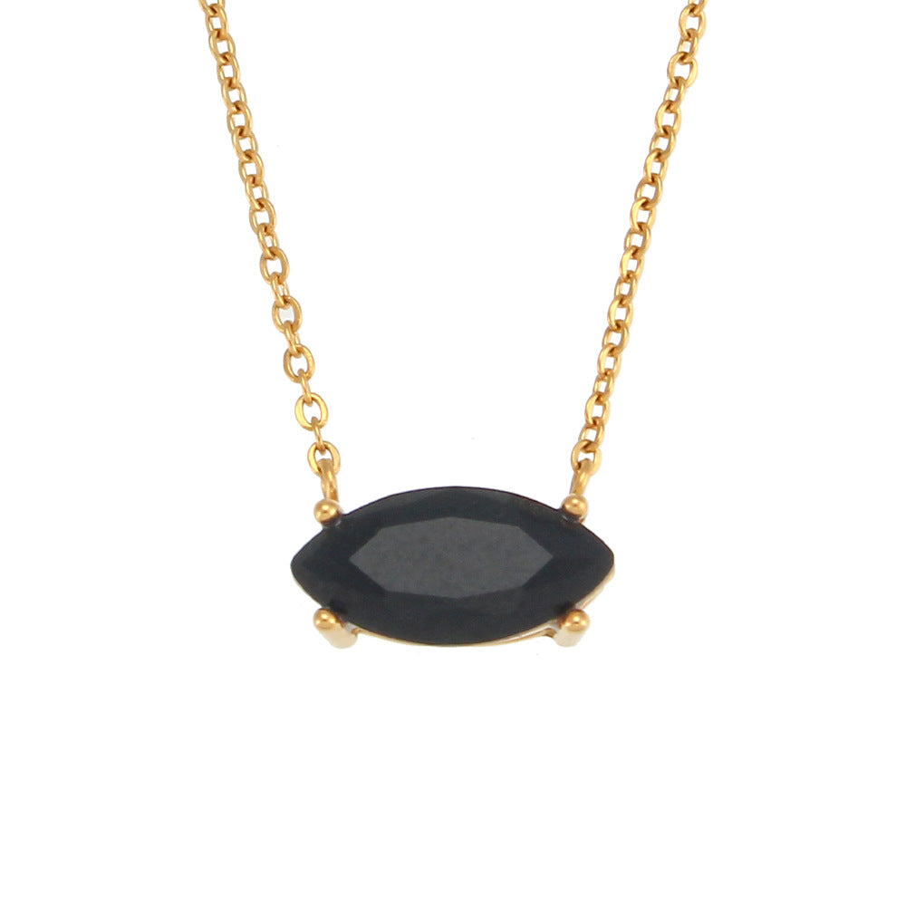 Geometric Stainless Steel 18K Gold Plated Necklaces