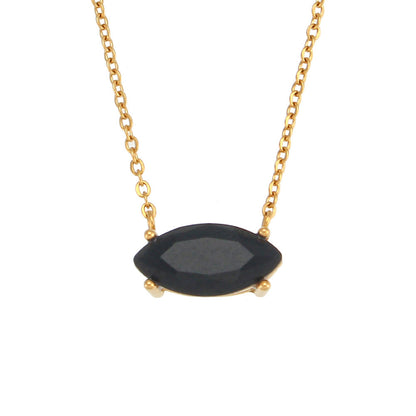 Geometric Stainless Steel 18K Gold Plated Necklaces