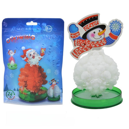 Magic Christmas Tree Children's Handmade Diy Homemade Paper Tree Flowering Christmas Gift Decoration Creative Educational Toys