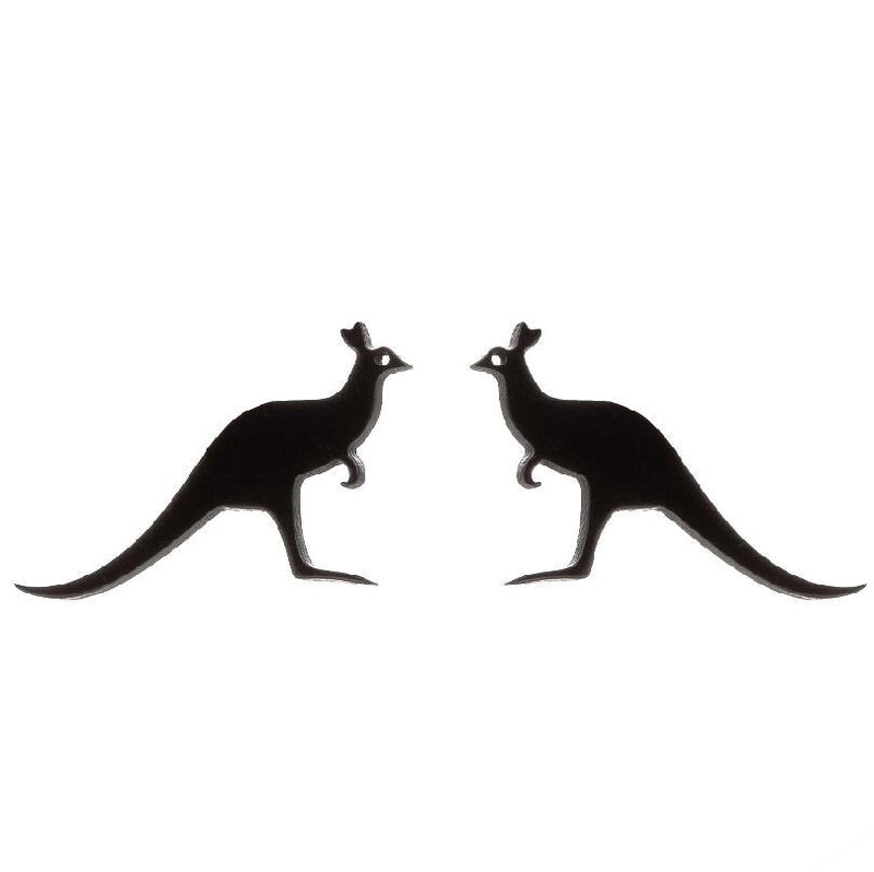 1 Pair Minimalist Animal Plating 304 Stainless Steel 18K Gold Plated Ear Studs