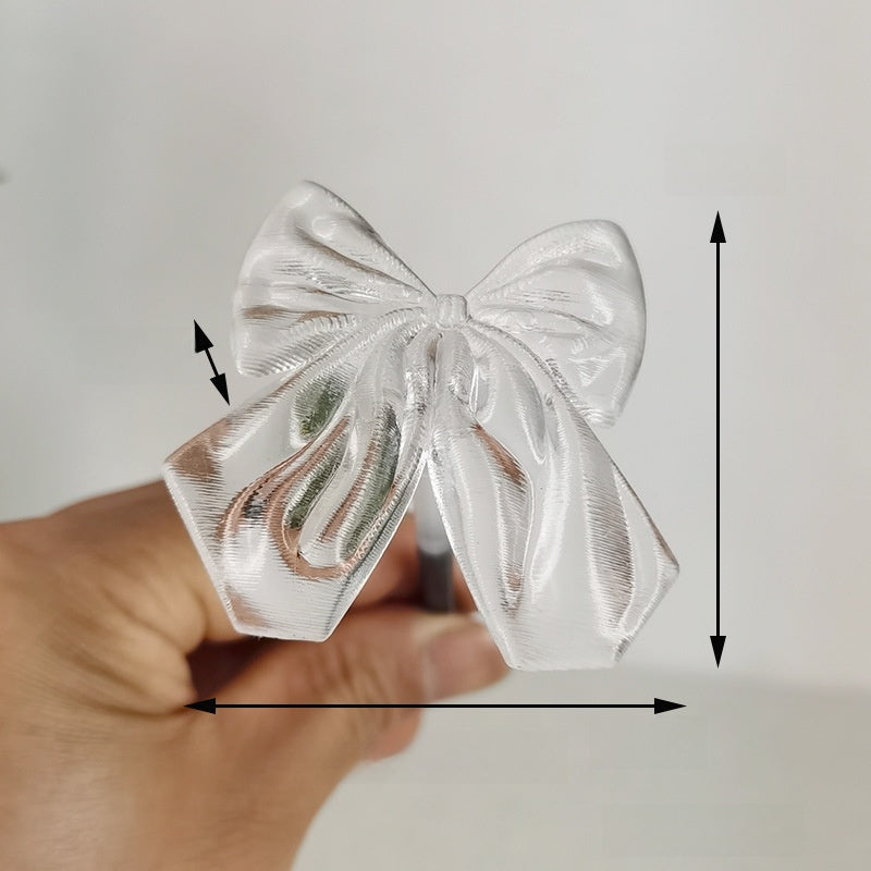 10 Pieces Transparent Round Ball Snowflake Small Five-star Christmas Tree Light String Accessories Five-pointed Star Tree Top Star Christmas Decoration