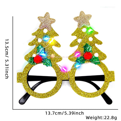 Christmas Cartoon Style Cute Christmas Tree Letter Nonwoven Party Festival Photography Props