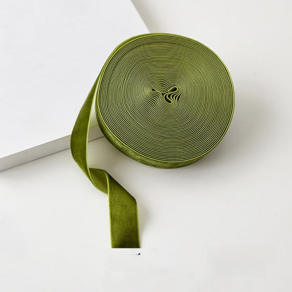 Christmas Velvet Ribbon Gift Wrapping Christmas Diy Bow Tie Christmas Tree Decoration