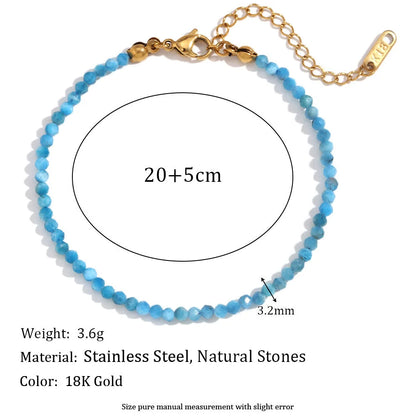 Women Minimalist Geometric Anklets