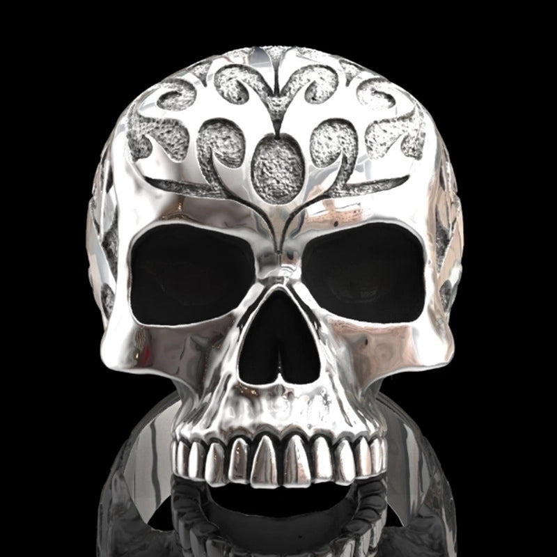 Gothic Skull Alloy Halloween Men'S Rings