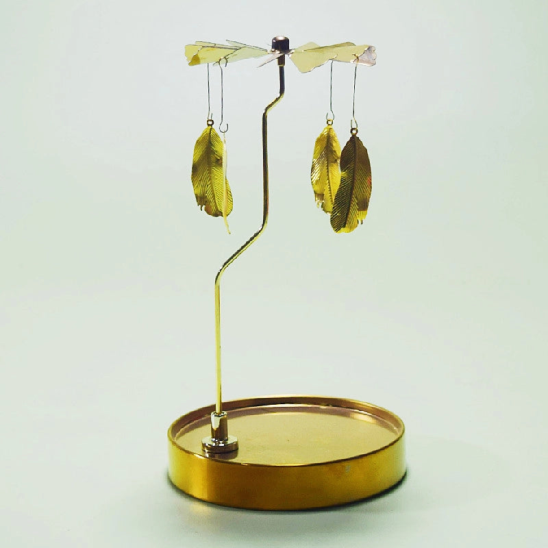 Novelty Solid Color Stainless Steel Metal Candlestick