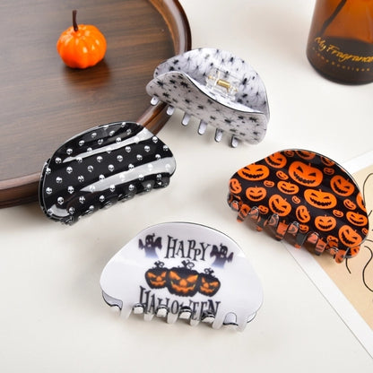 Lady Streetwear Halloween Pattern Pvc Hair Claws