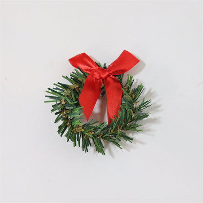 2 Pieces Can Be Matched With Christmas Decoration Pine Needle Napkin Rings For Hotel And Home Use Napkin Holders