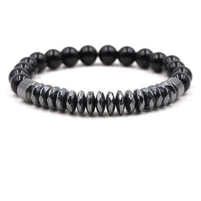 Minimalist Geometric Natural Stone Beaded Bracelets 1 Piece