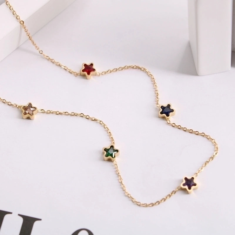 Minimalist Marble Natural Stone Beaded Bracelets